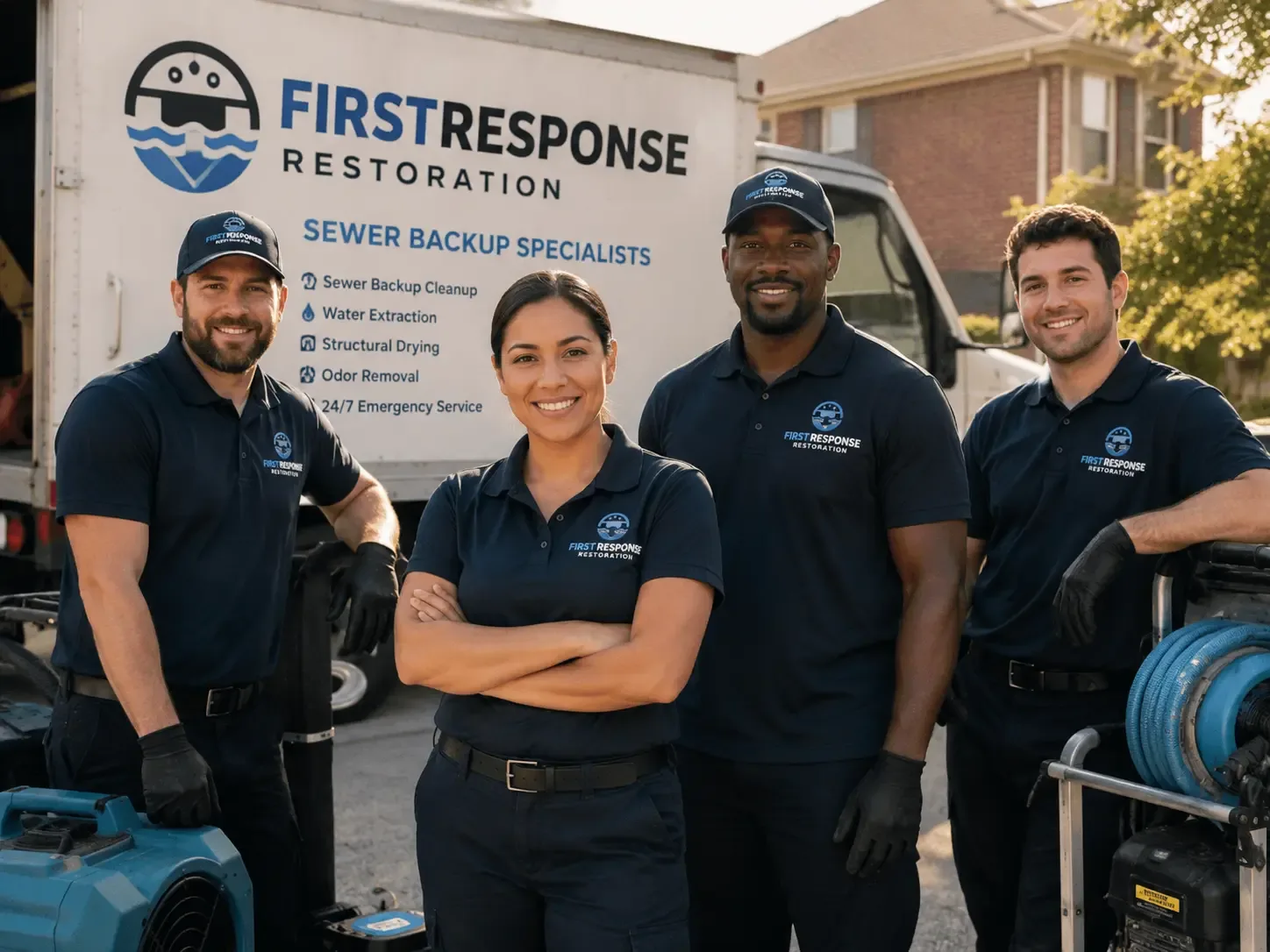 FirstResponse Restoration serving Secretary, MD